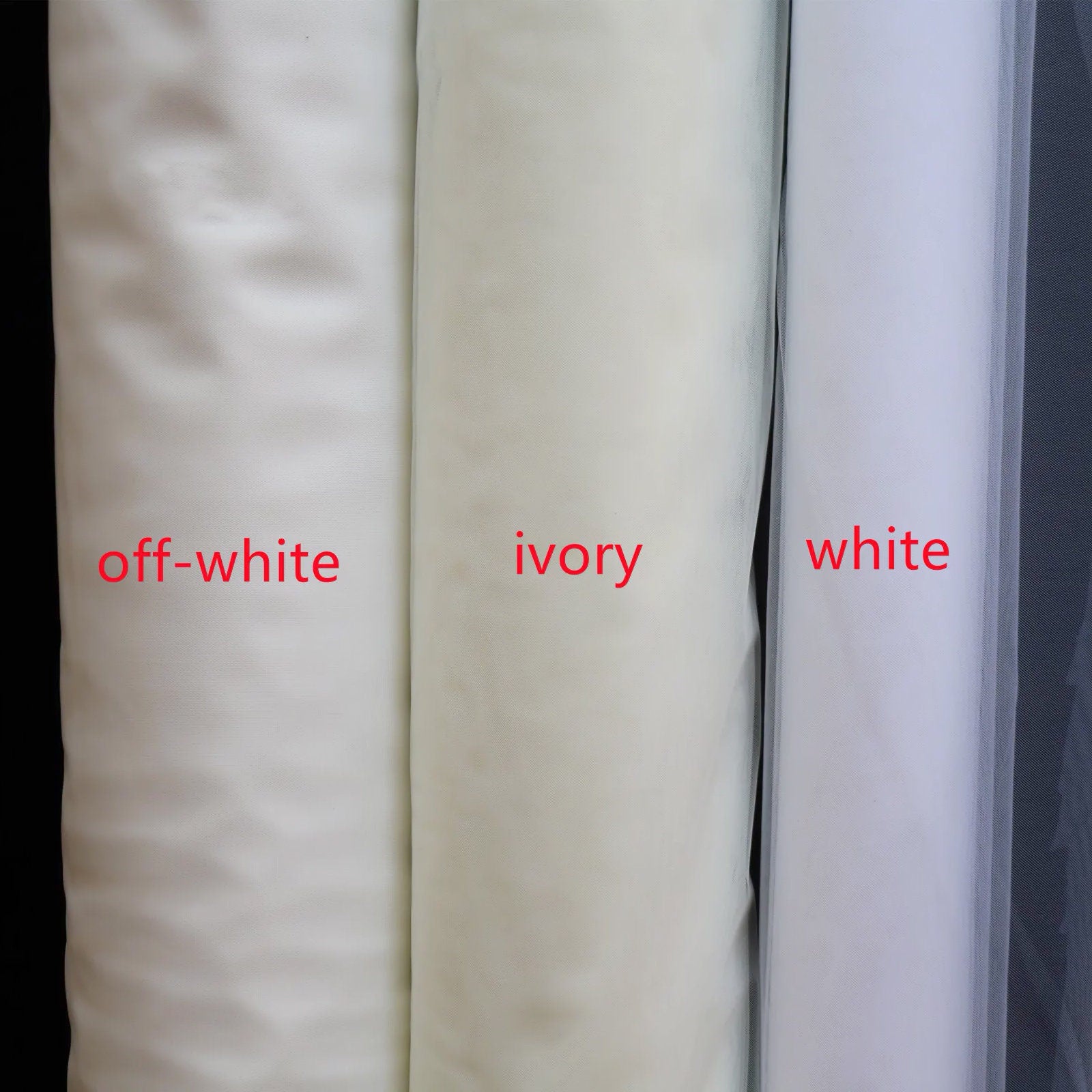 Elegant Satin-Trim Bridal Veil - Classic 150cm Width, High-Quality Tulle, Sophisticated Wedding Accessory two tier veil
