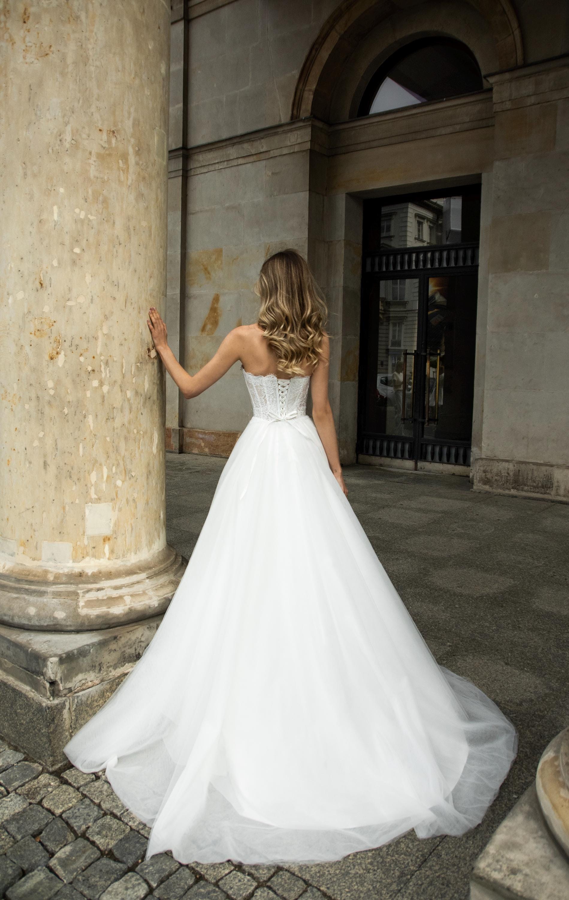 KEA Strapless Corset Wedding Dress