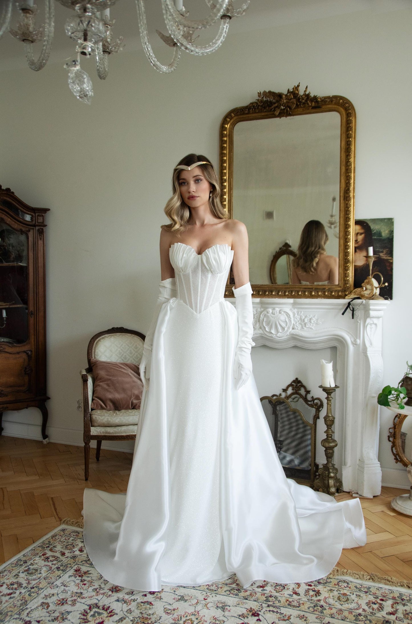 KOKO Corset Bridal Gown with Train