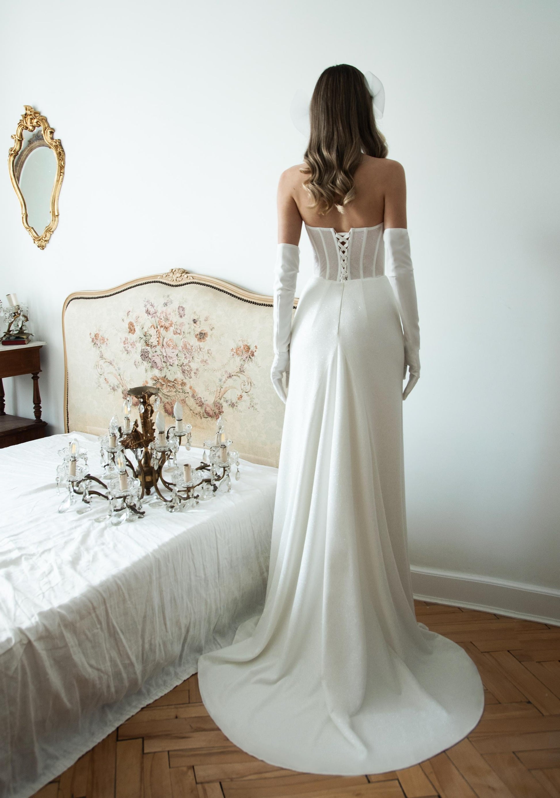 KOKO Corset Bridal Gown with Train