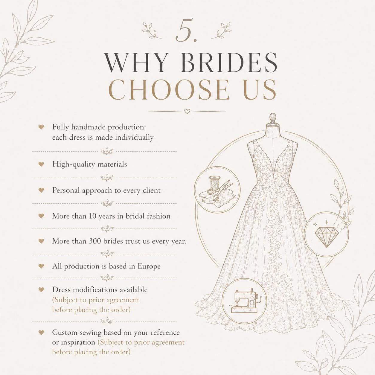 Taffeta wedding dress, corset bridal gown with train, strapless ball gown, minimalist luxury wedding dress bride